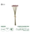 GloboStar® Artificial Garden PURPLE DANDELION BOUQET 21360 Τεχνητό Διακοσμητικό Ταραξάκο Μπουκέτο Y54cm